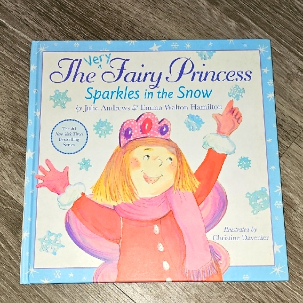 The Very Fairy Princess Sparkles in the Snow Book!! Hard Cover Book!! NEW!